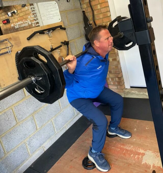 Building strength is vital to overcoming and building resilience against injuries. @calvinsmiffy is getting stronger and hopefully overcoming a few niggles along the way. #teambeavertraining